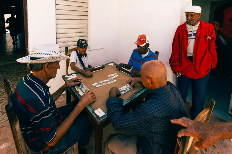 The morning domino game