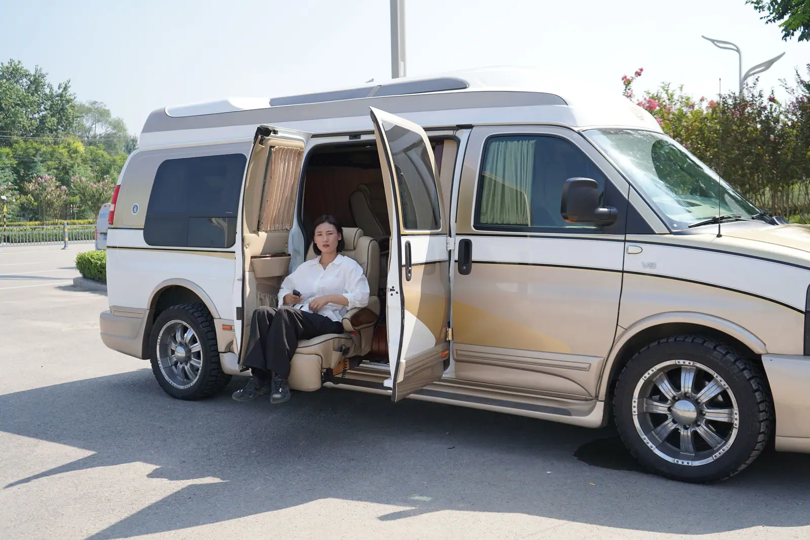 The morning van
