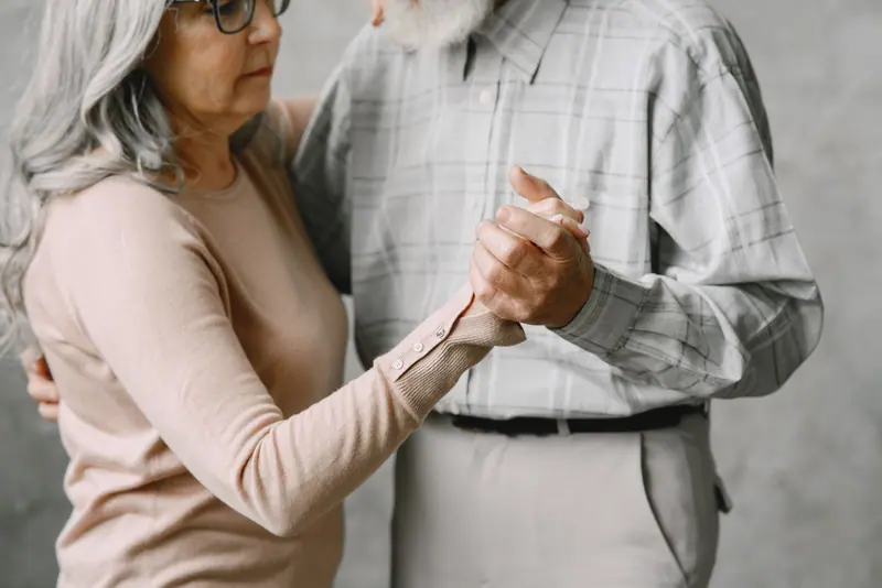 A dance at the harvest party