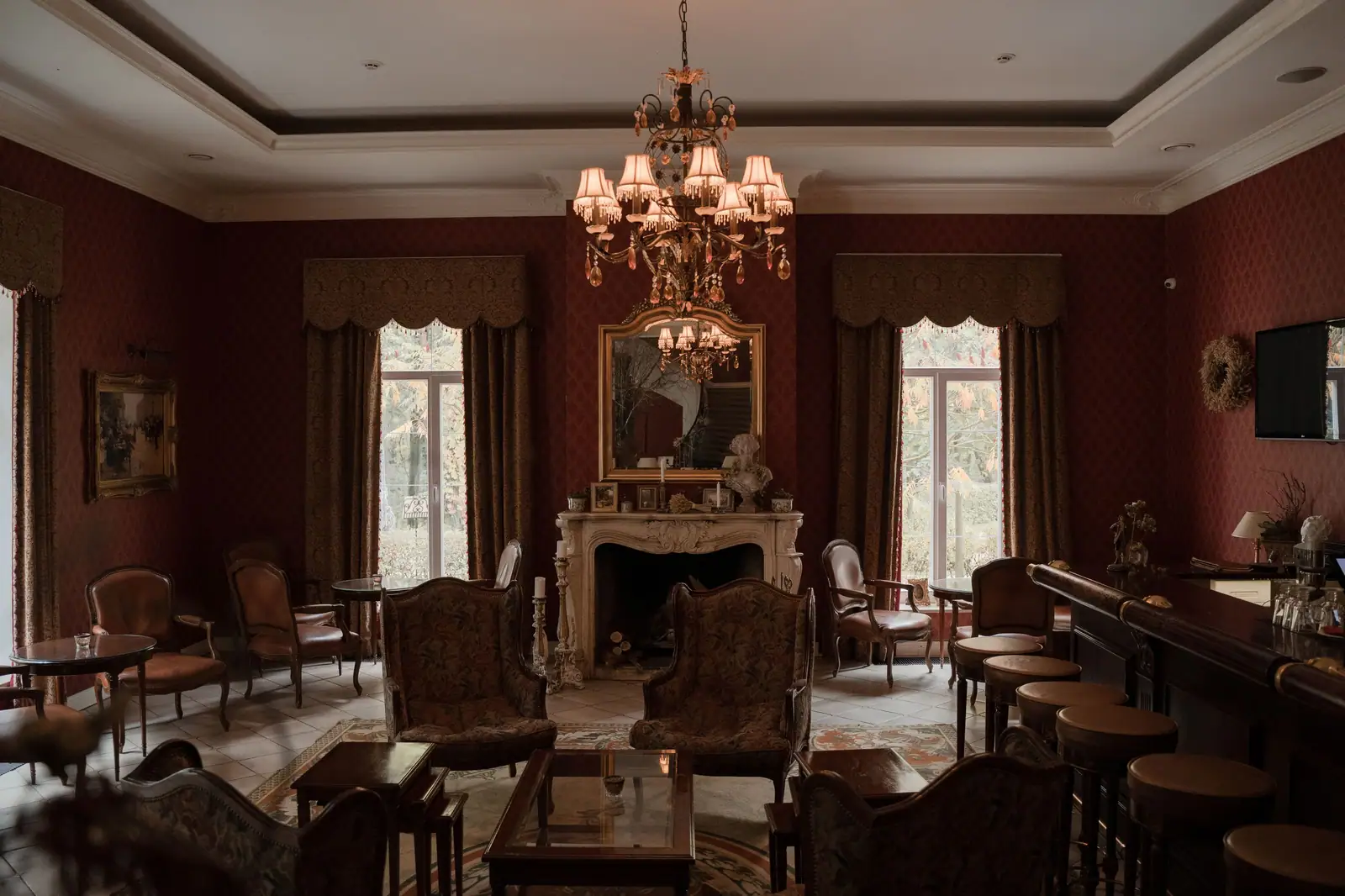 The library lounge