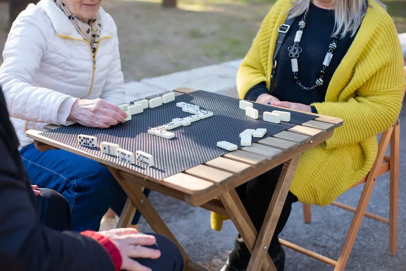 The Friday dominoes tournament