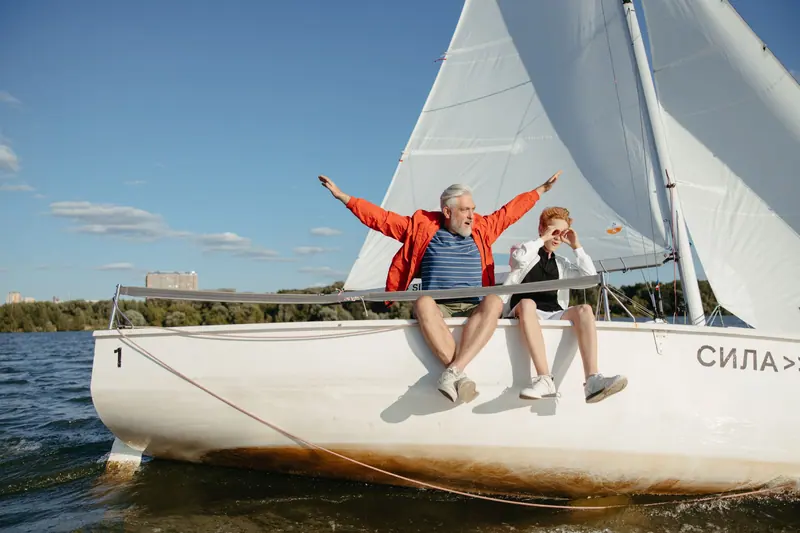 Sailing with a grandson