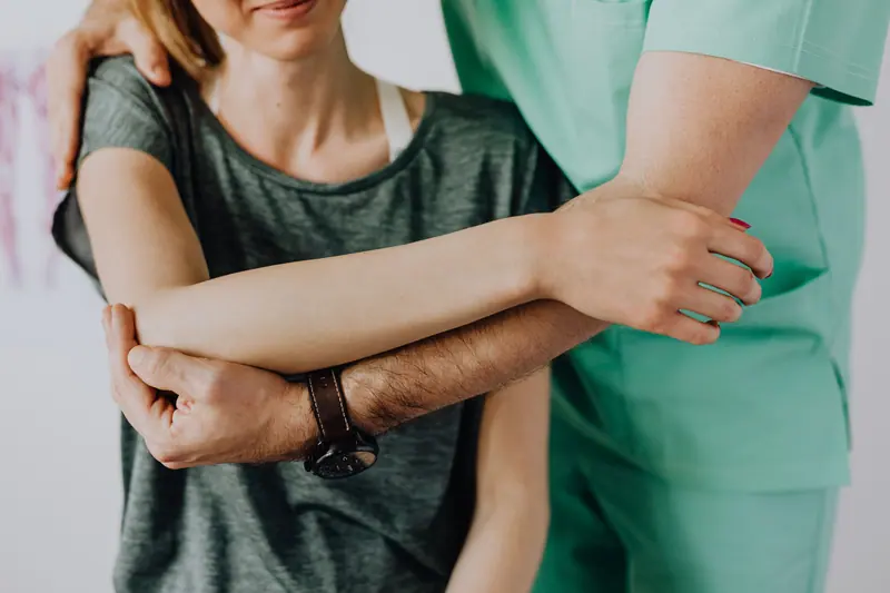 Arm work after a stroke
